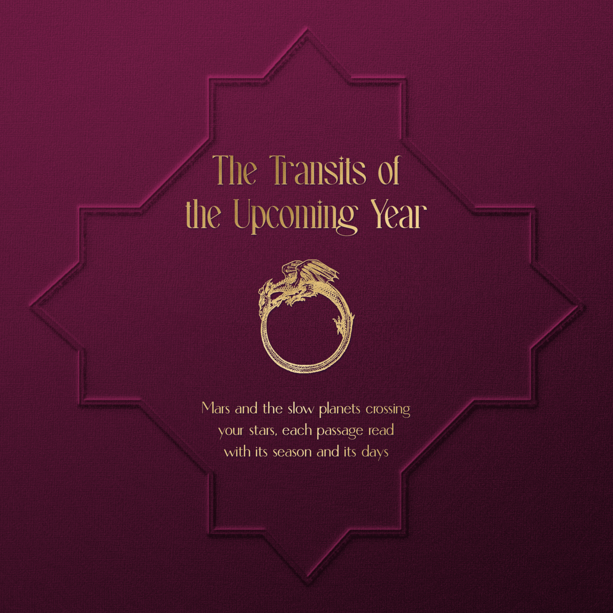 The Transits of the Upcoming Year